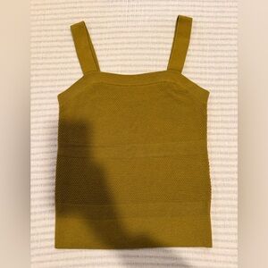 Banana Republic Mustard Knit Camisole